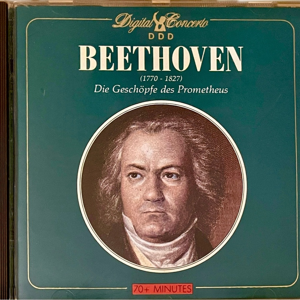 Beethoven CD with Green Cover